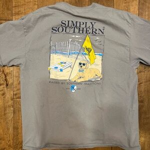 Simply Southern Short Sleeve Graphic Tee T shirt XXL